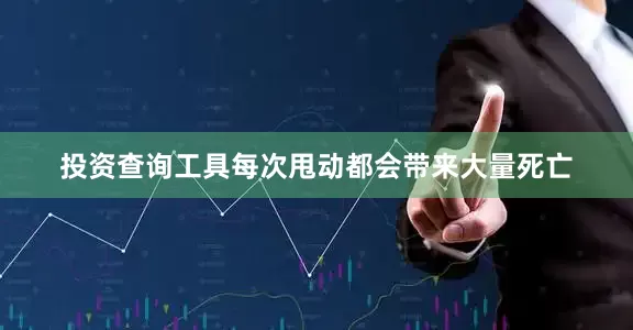 投资查询工具每次甩动都会带来大量死亡