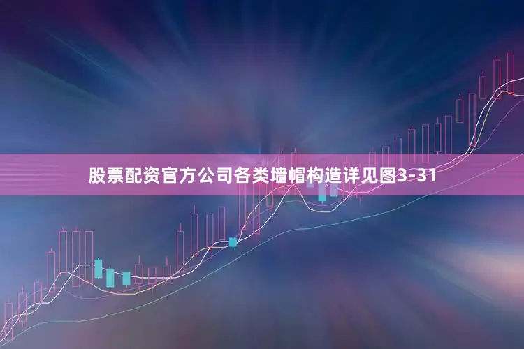 股票配资官方公司各类墙帽构造详见图3-31