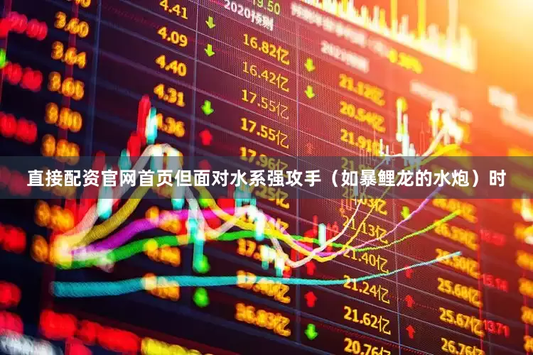 直接配资官网首页但面对水系强攻手（如暴鲤龙的水炮）时